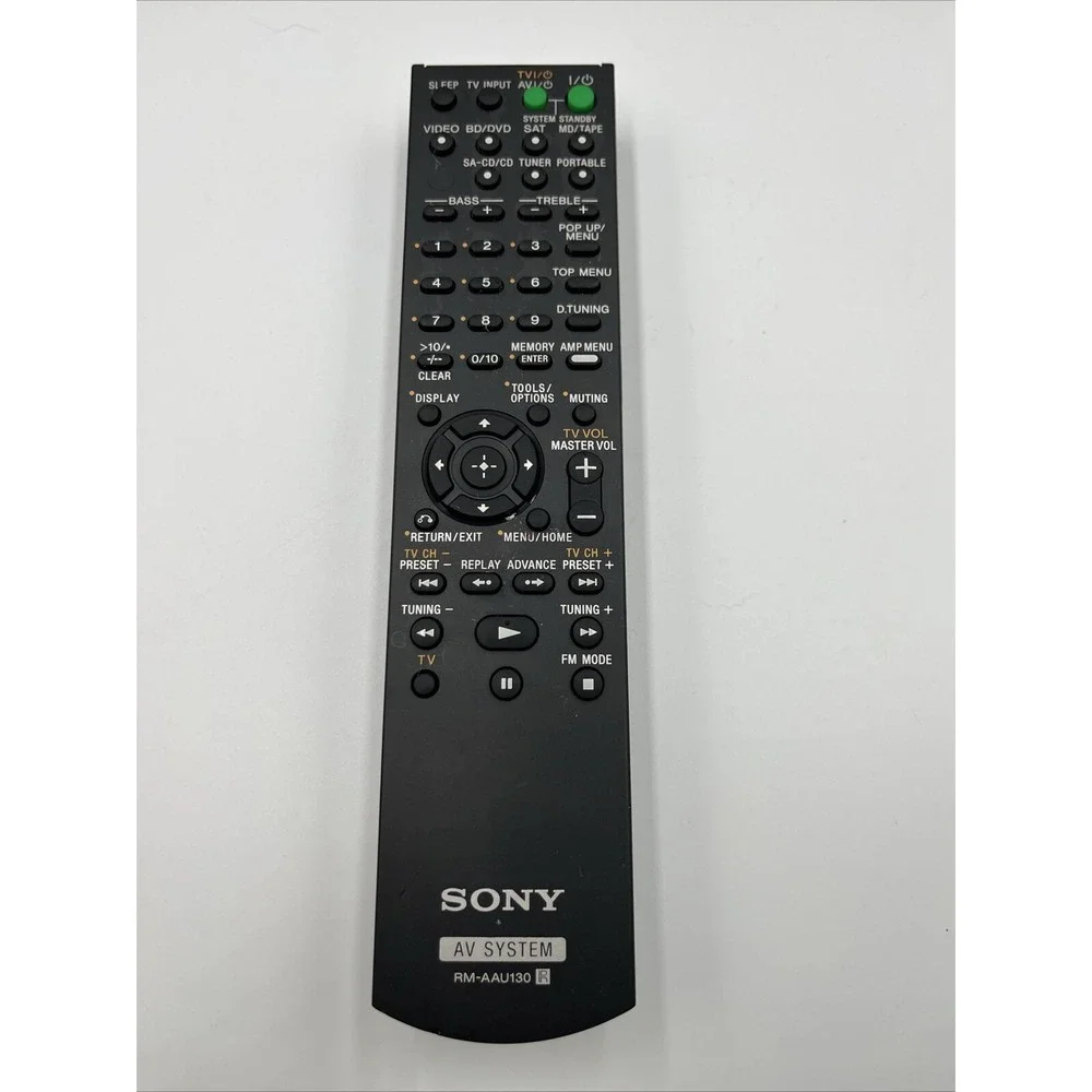 GENUINE SONY RM-AAU130 STEREO REMOTE*TESTED*/WORKS/STR-DH130